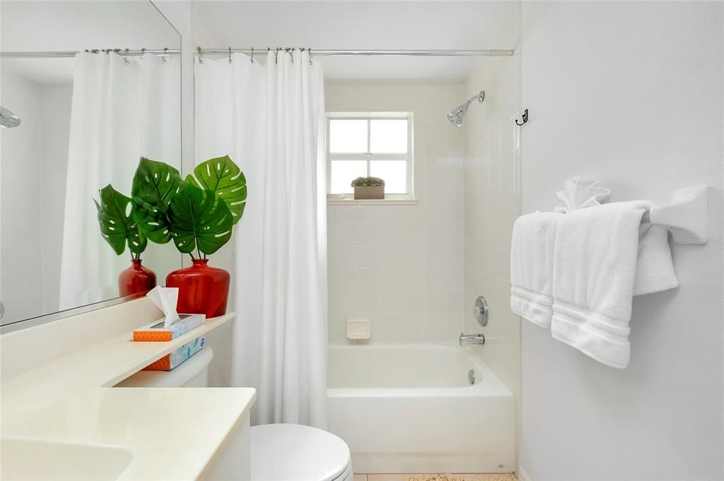 Second Bathroom with Tub