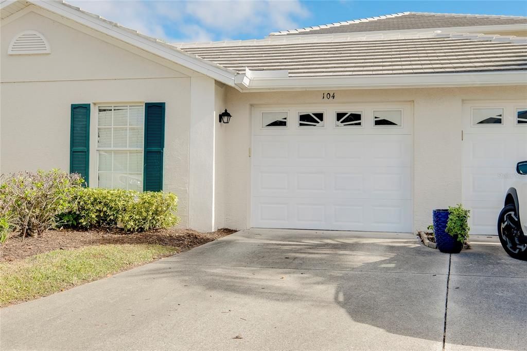 Garage and Driveway