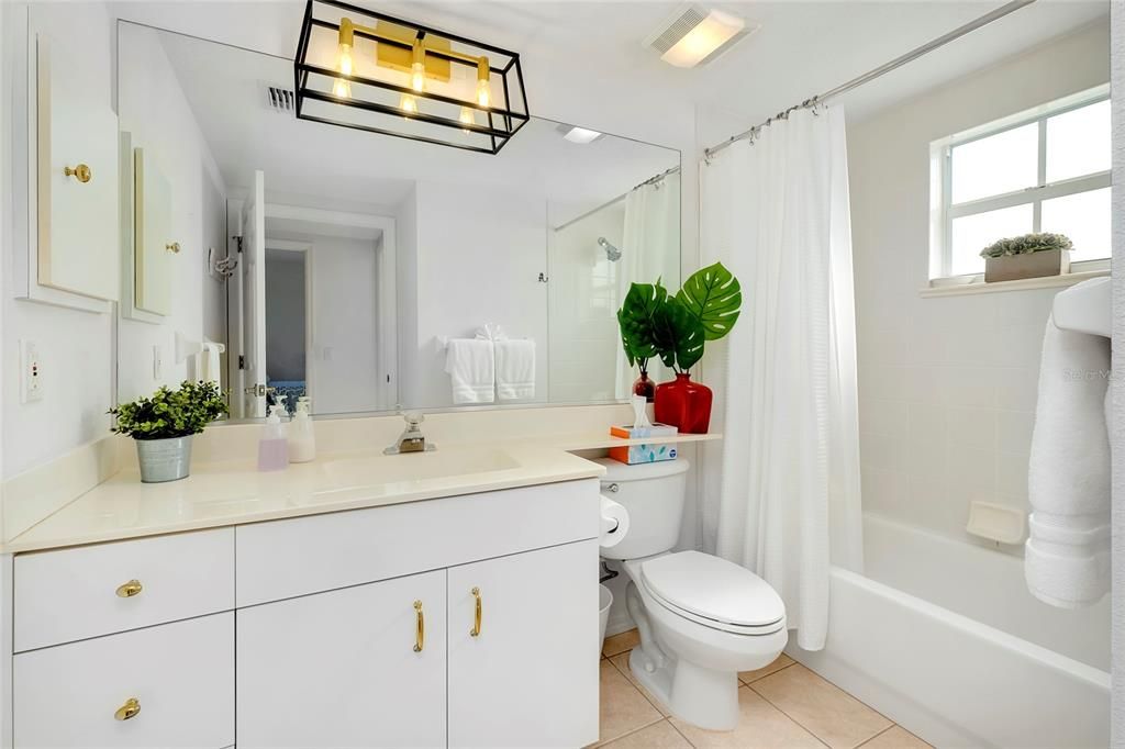 Second Bathroom with Tub