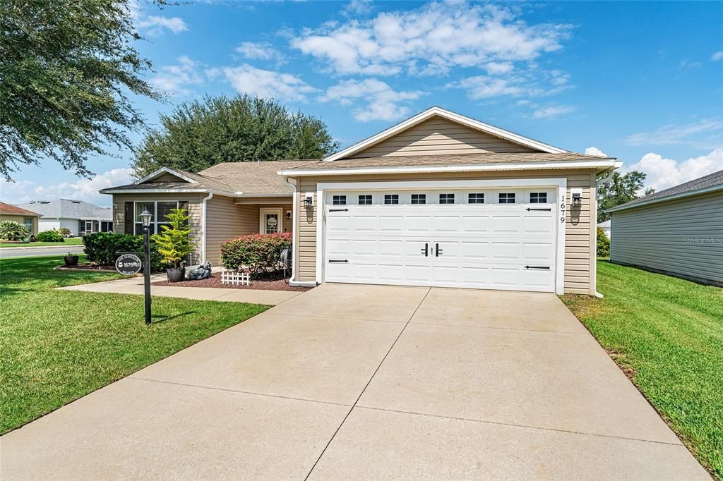 FRONT EXTERIOR - AMARILLO Ranch w/ 3 BR/ 2 BA/ 2 Car Garage on a CORNER LOT