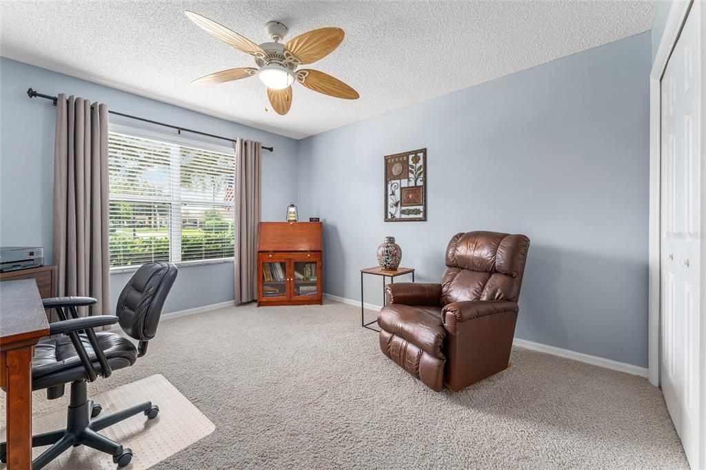 BEDROOM #3 is located in the front of home and has plenty of NATURAL LIGHT.