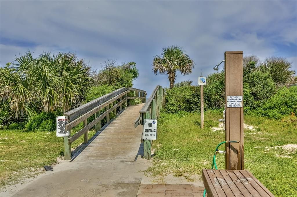 Dedicated Beach Walkover