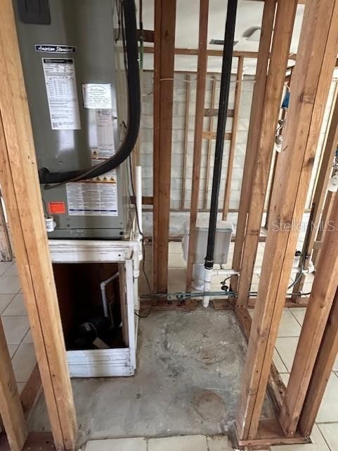 AC and Storage Closet