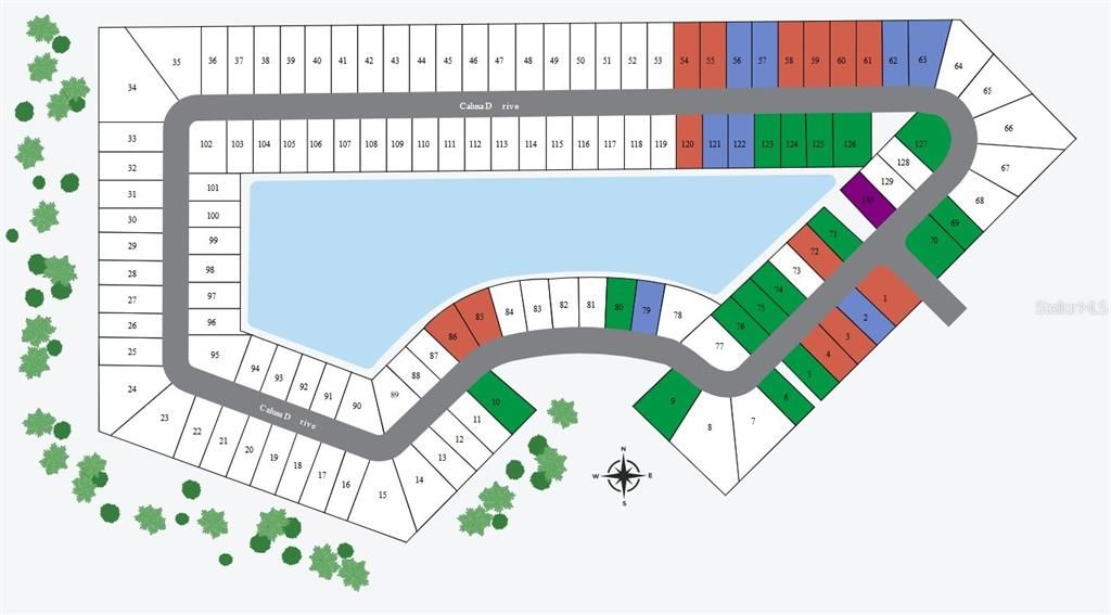 Heritage Station Community Map - Lot 63