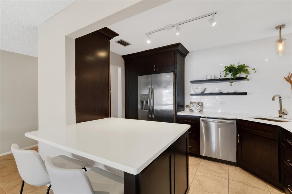 Kitchen With Breakfast Bar