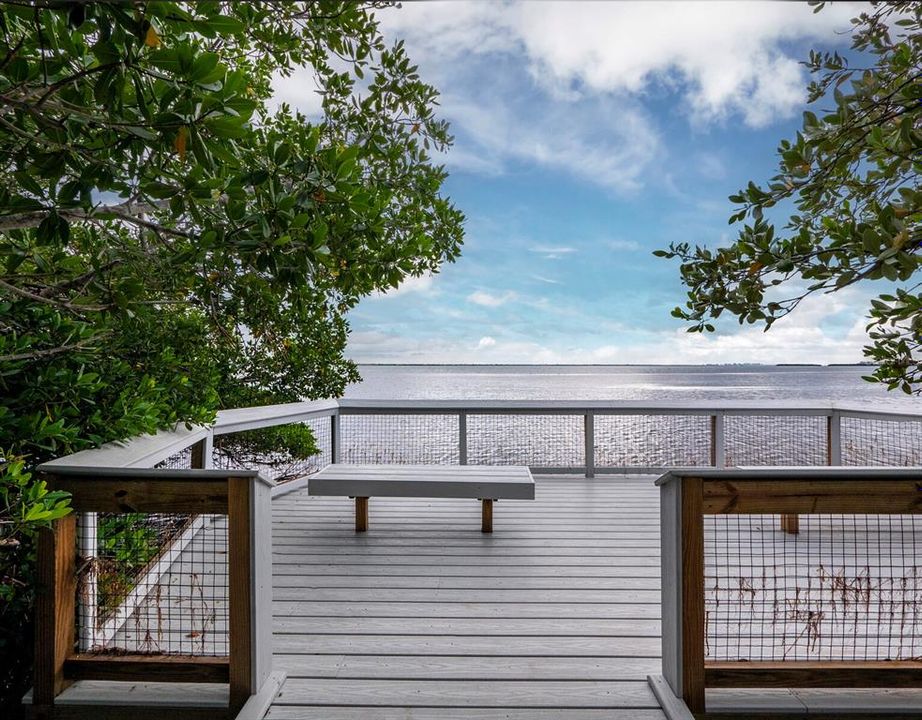 Community Park -- Dock overlooking Gulf