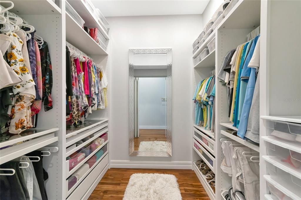 MASTER BEDROOM CLOSET