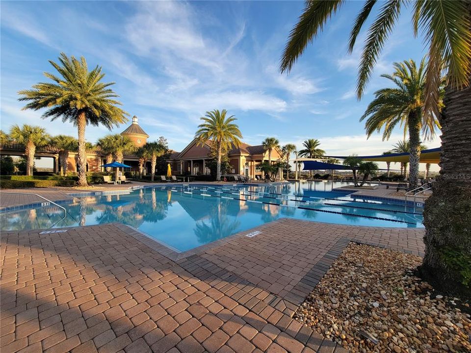 Resort-style pool