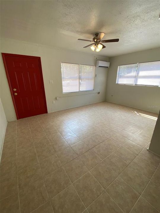 Front entry into Living Room