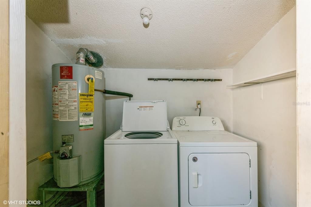 Laundry in Garage