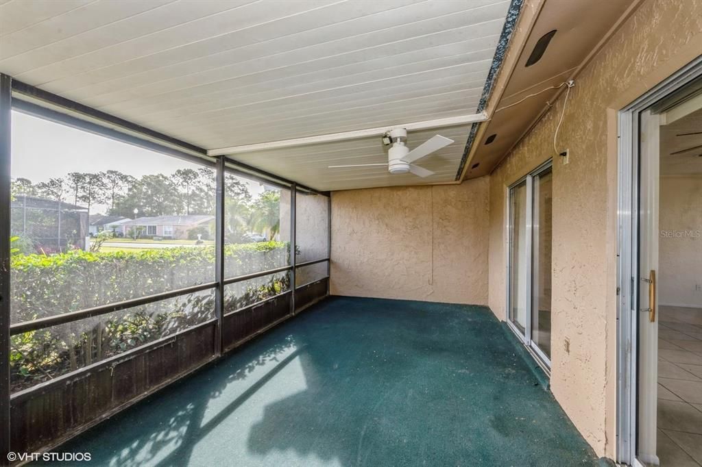 Rear Screened Porch