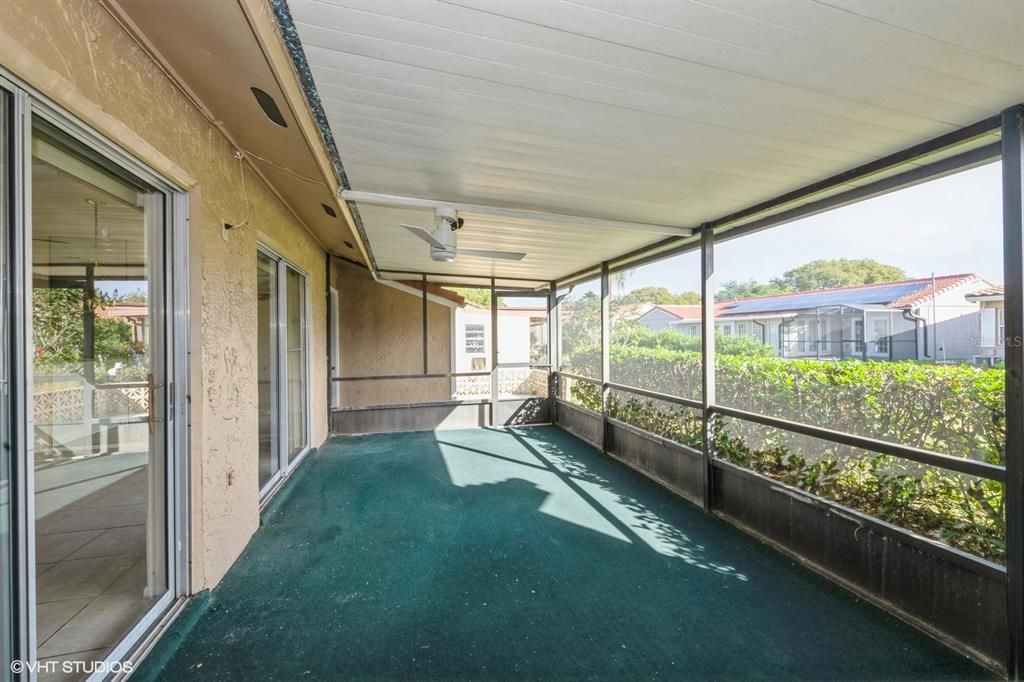 Rear Screened Porch