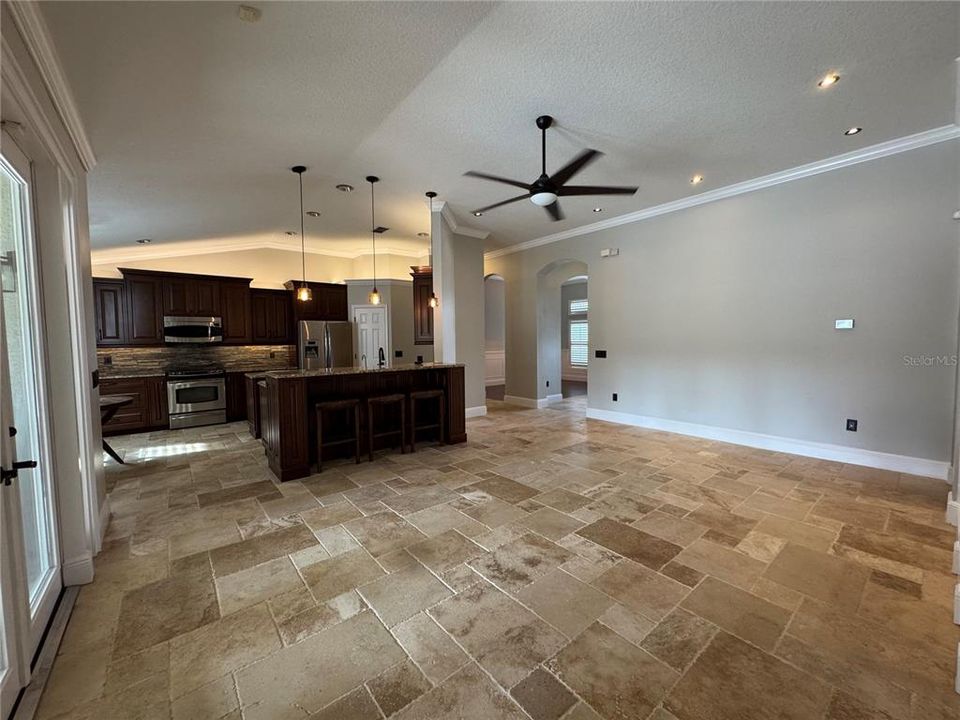 Kitchen and Breakfast Area