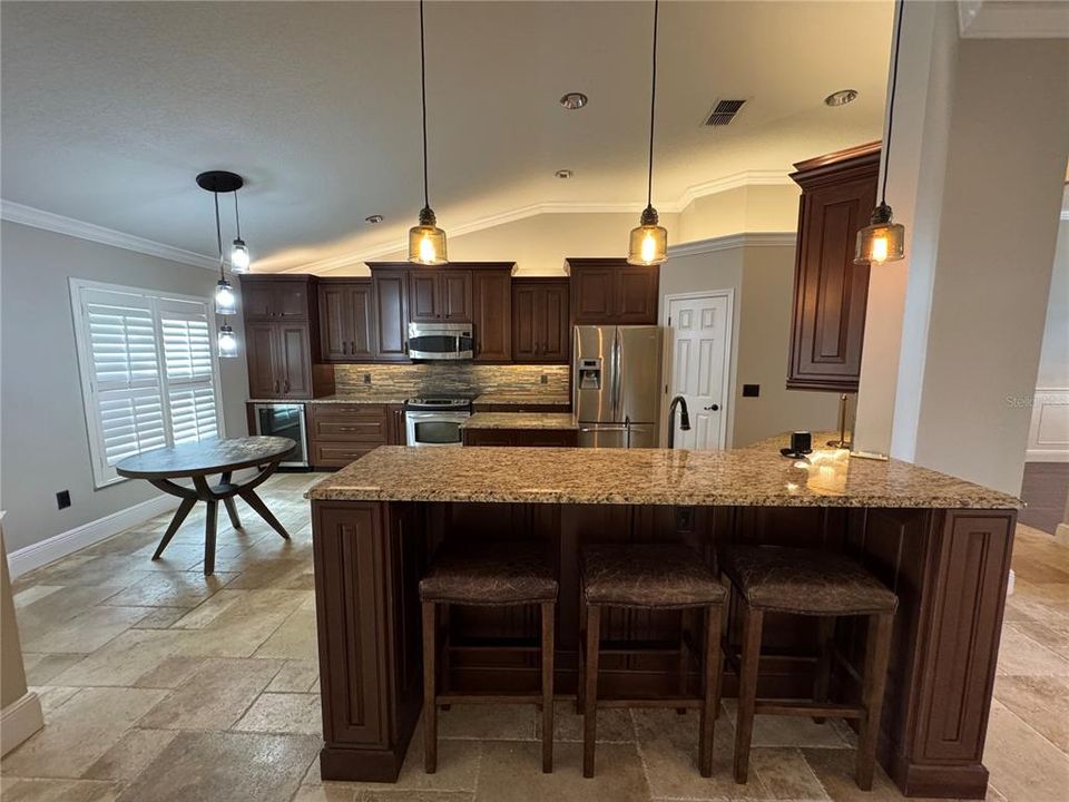 Kitchen and Breakfast Area