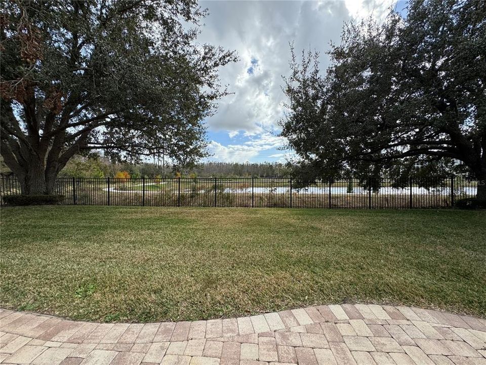 Open Field on Side of House