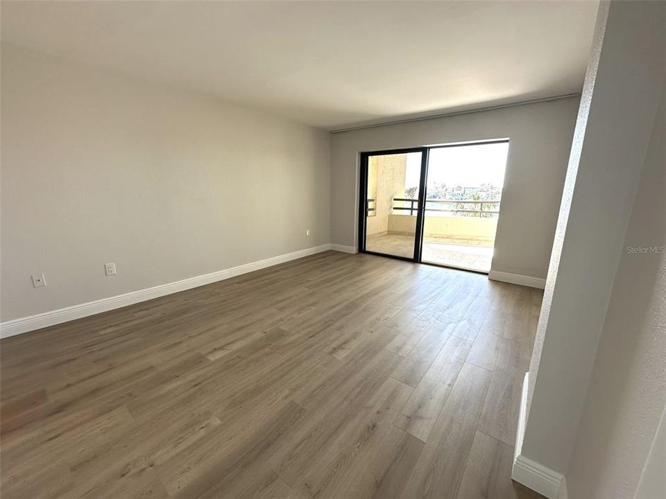 Primary BR looking toward patio/balcony