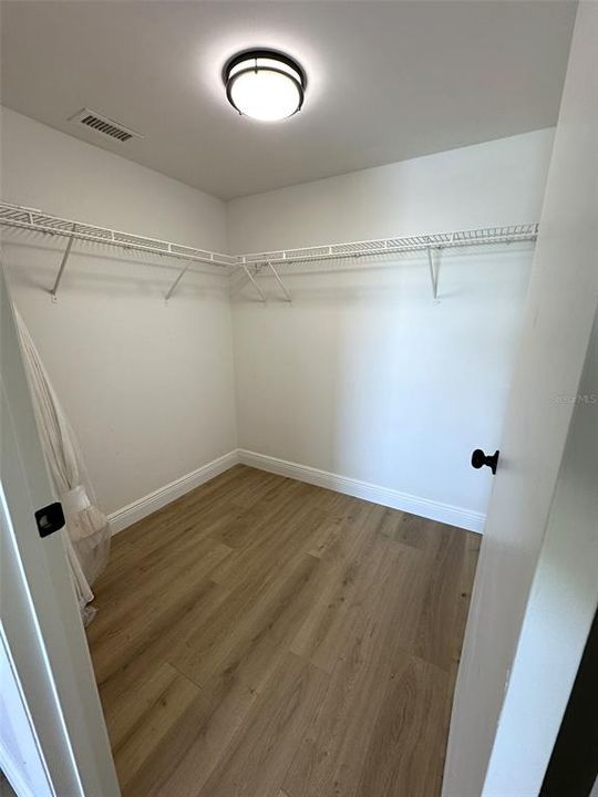 Primary BR walk-in closet