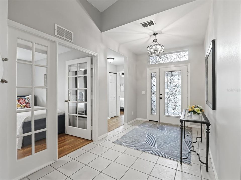 Bedroom 3 w/Stunning glass door entry