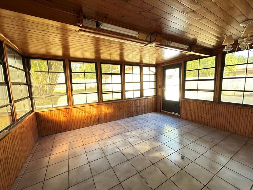 enclosed porch