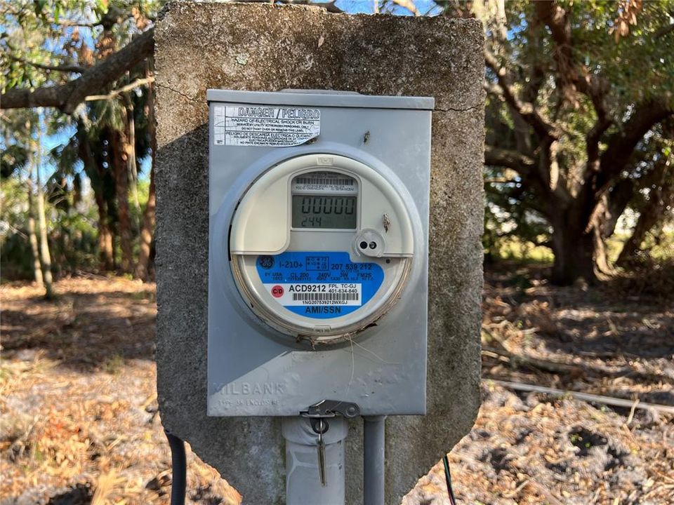 Electric Meter on Site - Condition is Unknown