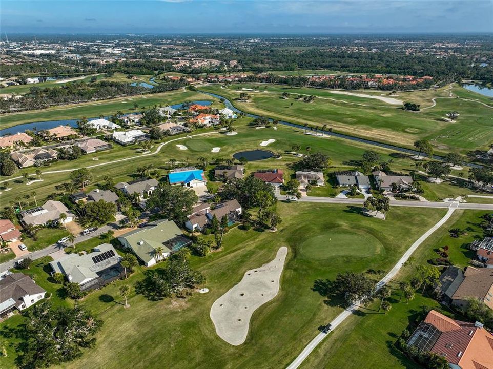 The view from above is beautiful! This could be your backyard view!