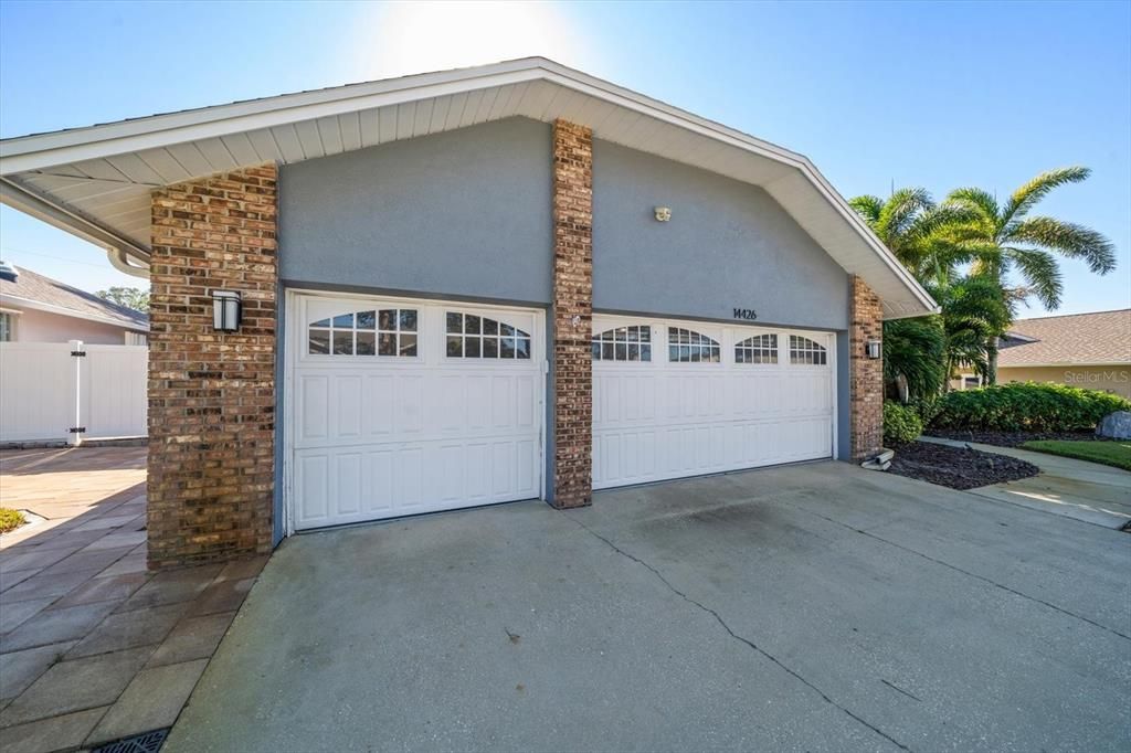 Three car garage -air-conditioned!