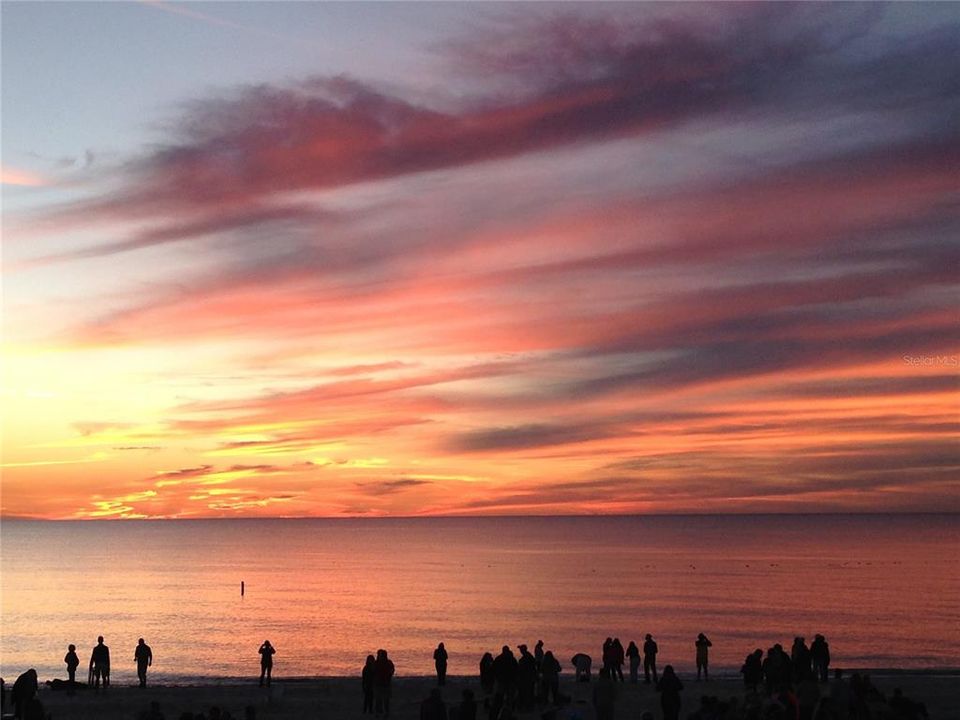 Nokomis beach sunset