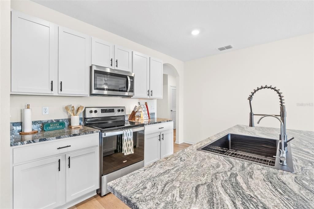 Upgraded Kitchen Sink & Faucet