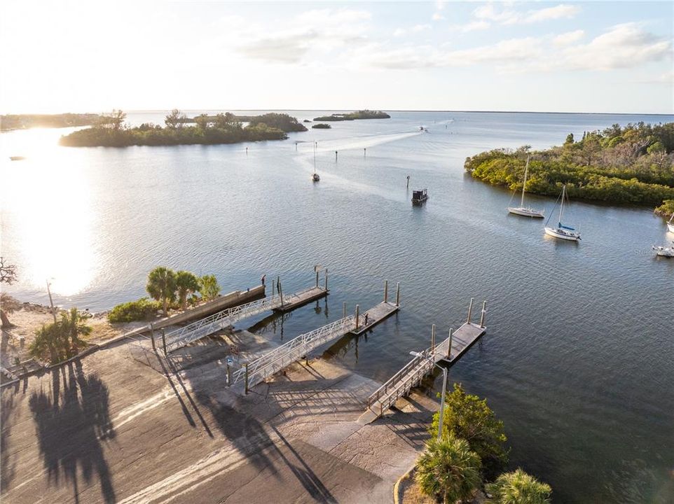 Anclote River park boat ramp