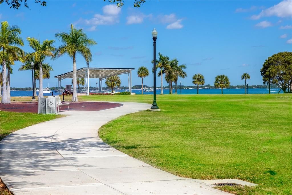 Gilchrest Park is the gateway to over 18 miles of walking and biking paths