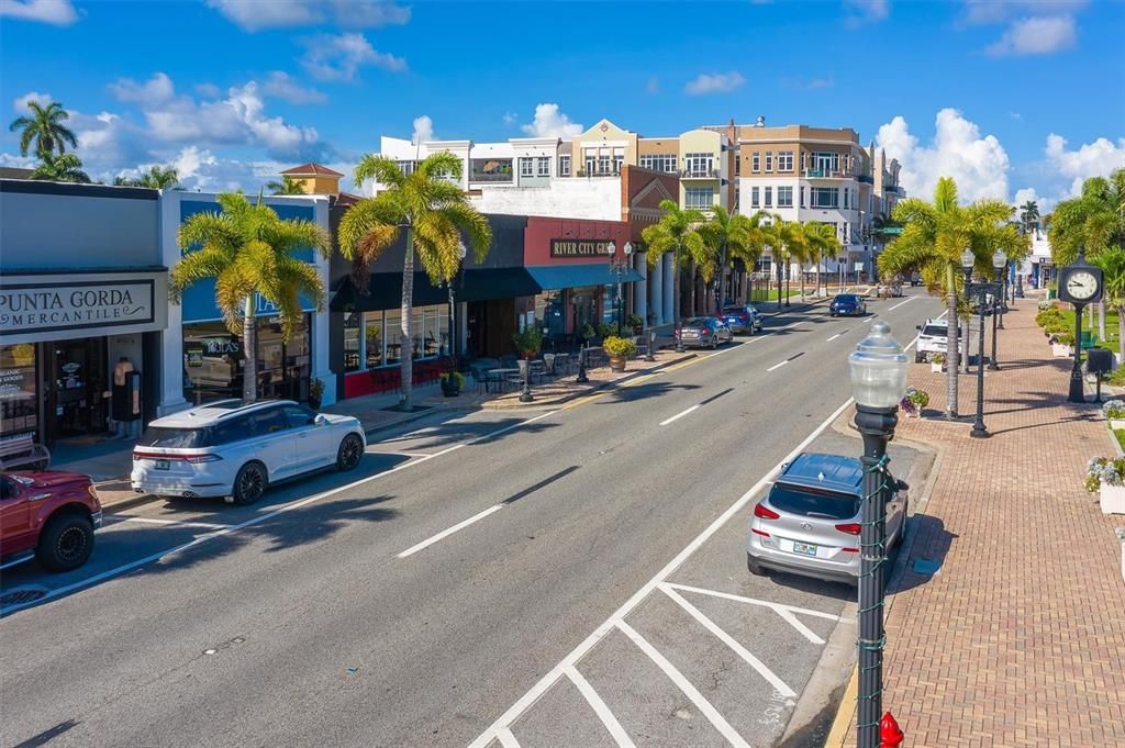 Historic downtown Punta Gorda