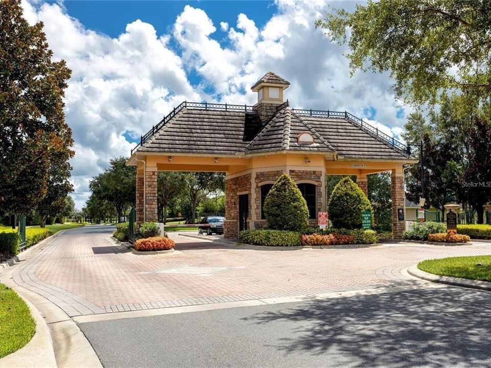 Eagle Creek Community offers amenities such as a Clubhouse, Fitness Center, Gated Community - Guard, Golf Carts OK, Playground, Pool, Restaurant, Tennis Courts and Racketball.