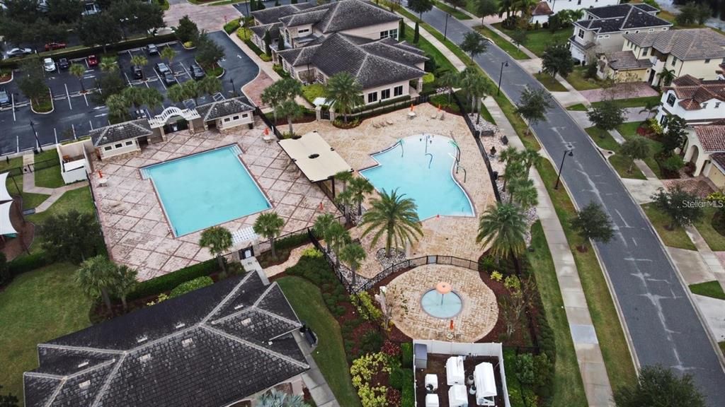 Eagle Creek Community offers amenities such as a Clubhouse, Fitness Center, Gated Community - Guard, Golf Carts OK, Playground, Pool, Restaurant, Tennis Courts and Racketball.