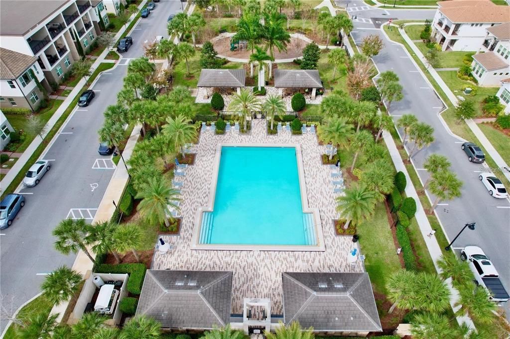 Eagle Creek Community offers amenities such as a Clubhouse, Fitness Center, Gated Community - Guard, Golf Carts OK, Playground, Pool, Restaurant, Tennis Courts and Racketball.