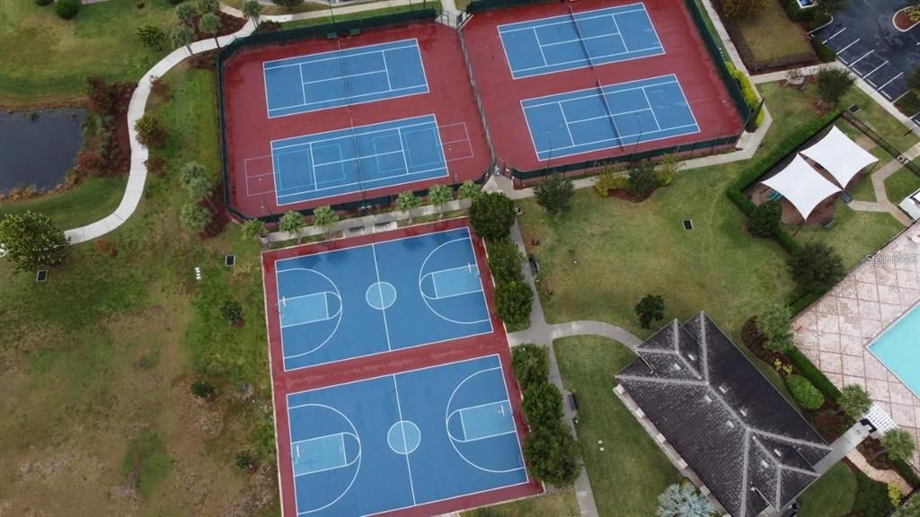 Eagle Creek Community offers amenities such as a Clubhouse, Fitness Center, Gated Community - Guard, Golf Carts OK, Playground, Pool, Restaurant, Tennis Courts and Racketball.