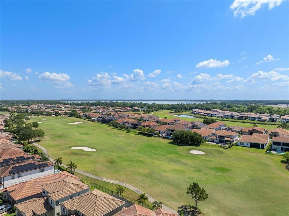 Eagle Creek Community offers amenities such as a Clubhouse, Fitness Center, Gated Community - Guard, Golf Carts OK, Playground, Pool, Restaurant, Tennis Courts and Racketball.