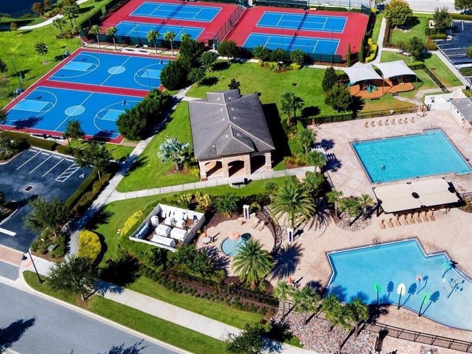 Eagle Creek Community offers amenities such as a Clubhouse, Fitness Center, Gated Community - Guard, Golf Carts OK, Playground, Pool, Restaurant, Tennis Courts and Racketball.