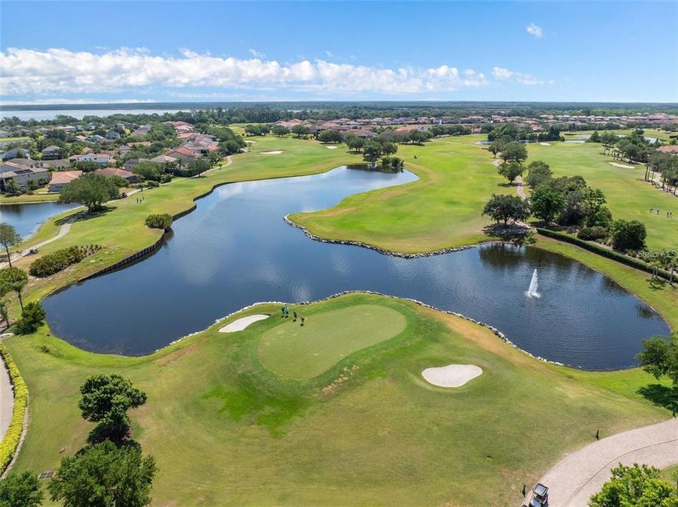 Eagle Creek Community offers amenities such as a Clubhouse, Fitness Center, Gated Community - Guard, Golf Carts OK, Playground, Pool, Restaurant, Tennis Courts and Racketball.