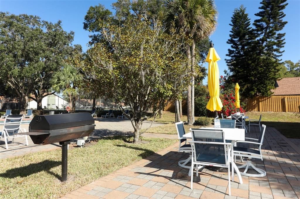 Barbecue pit/picnic area