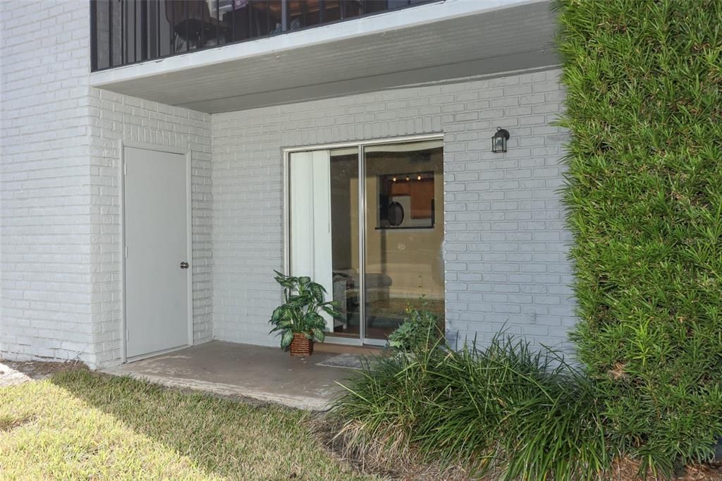 Covered Patio, Storage Room