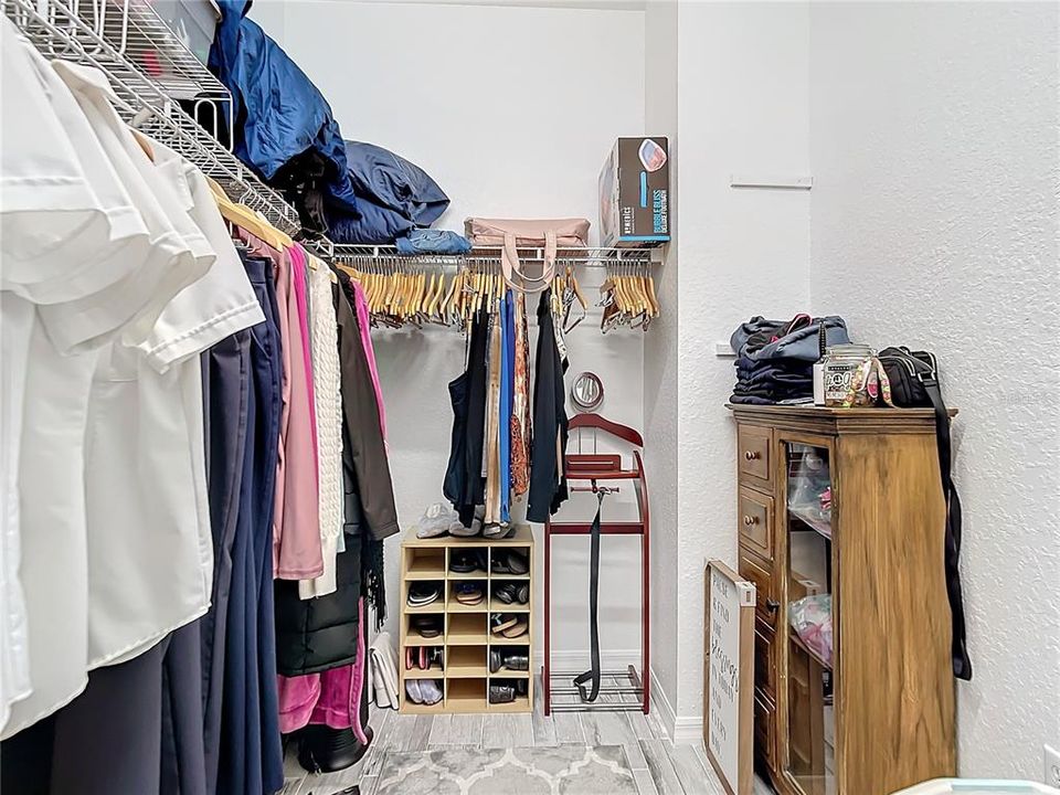 Huge walk-in closet