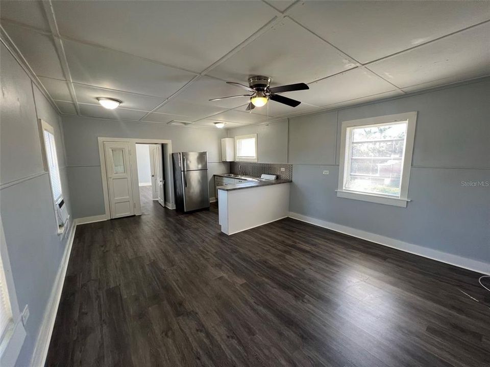 Living Room & Kitchen