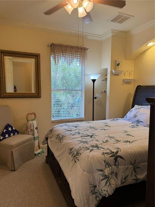 Bedroom 2 features walk in closet and mood lighting