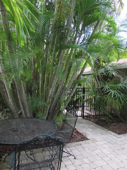 Side sitting area.