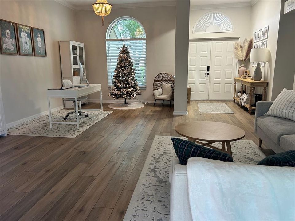 Formal living room/ dinning room combo