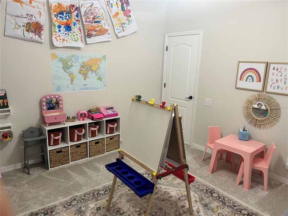 Bedroom 3 as playroom