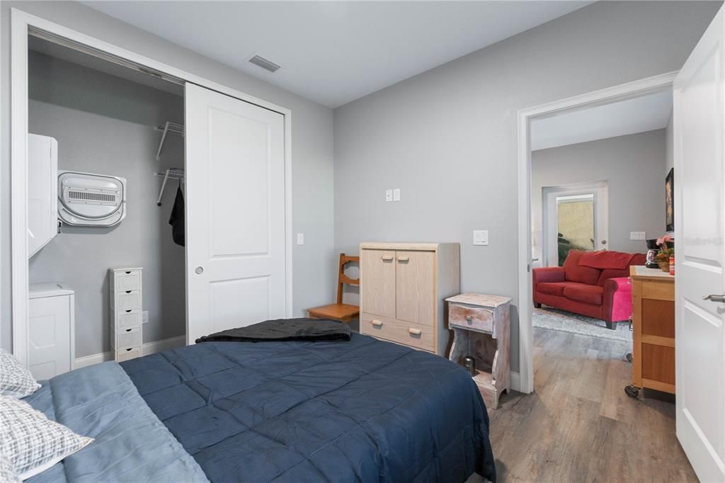 Bedroom with Large Closet