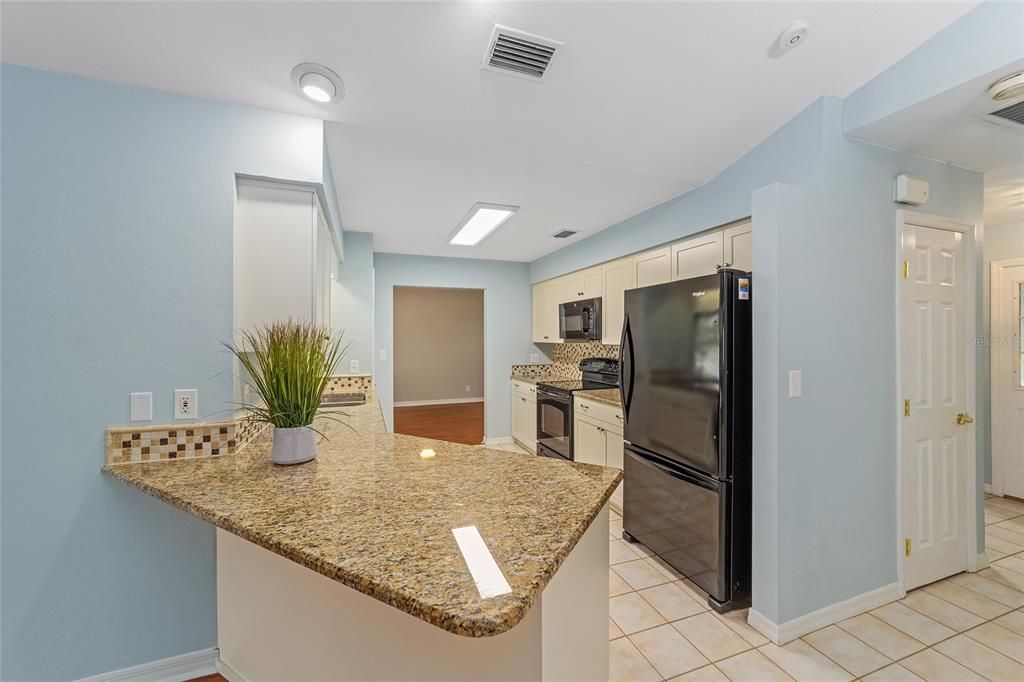 Newly remodeled kitchen