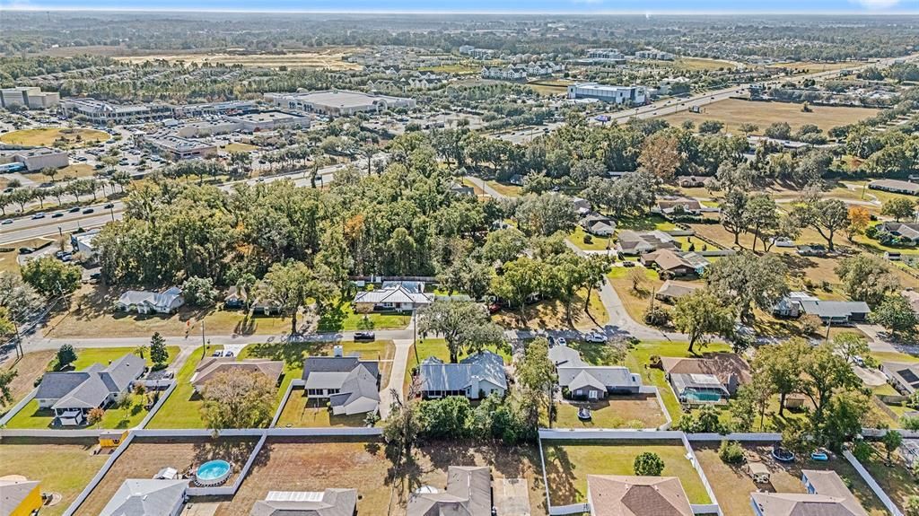 Country Oaks Subdivision and to the south Hwy 200 and the Market Street at Heath Brook Shopping Center