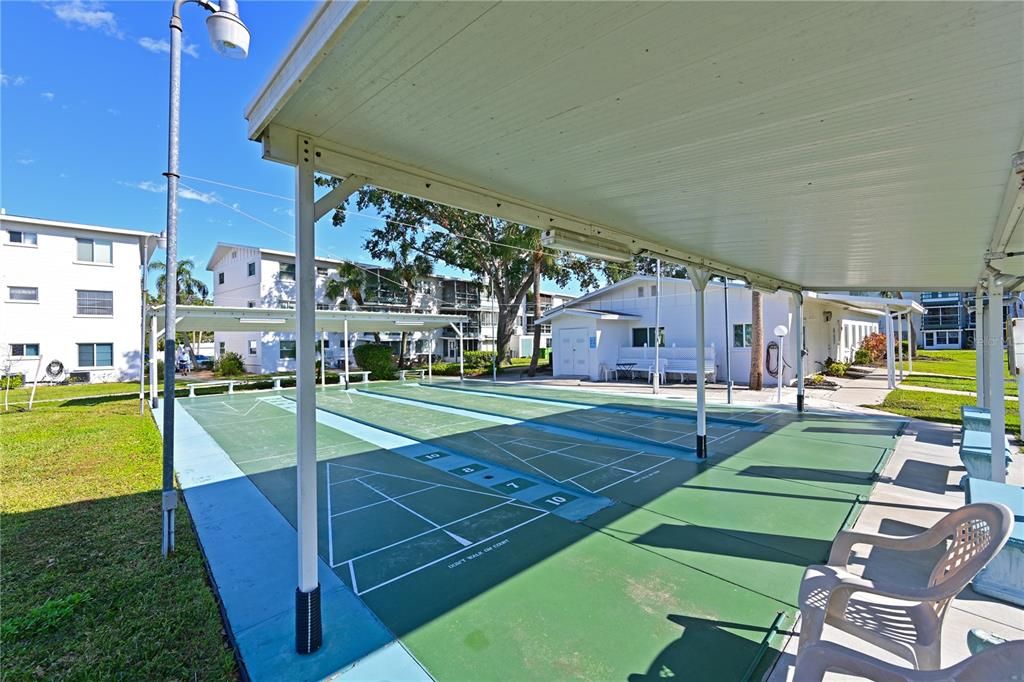 shuffleboard courts